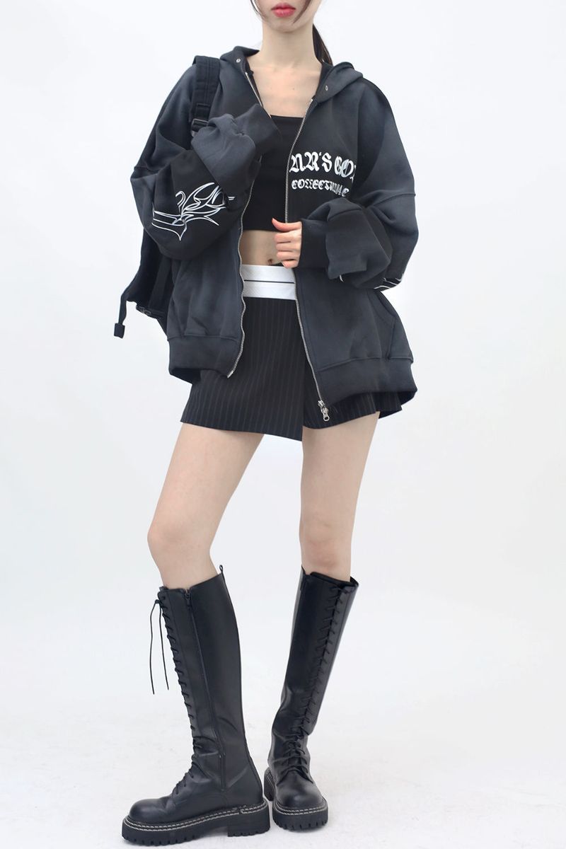 NONCODE（ノンコード）の「Corao Two-Tone Stripe Skirt Pants（Pants）」