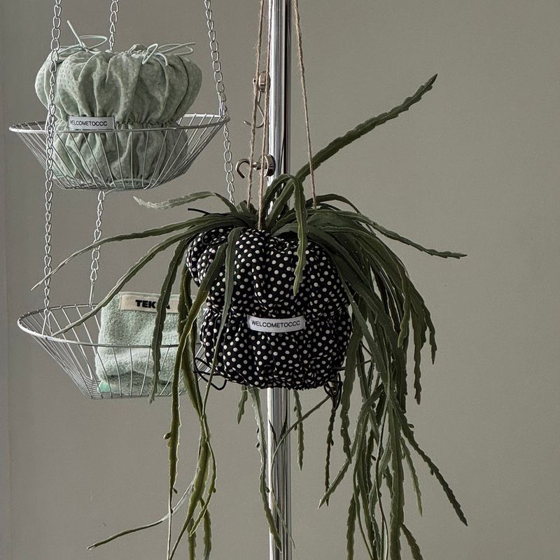 welcometoccc(ウェルカムシーシーシー)の「PouPouPot (Dotty Black) PUPU (M Size)(Interior)」