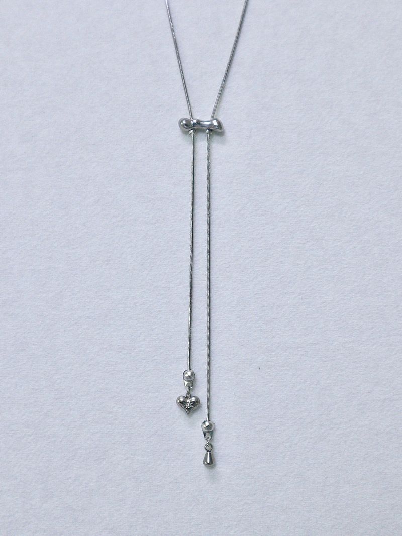 long heart light necklace