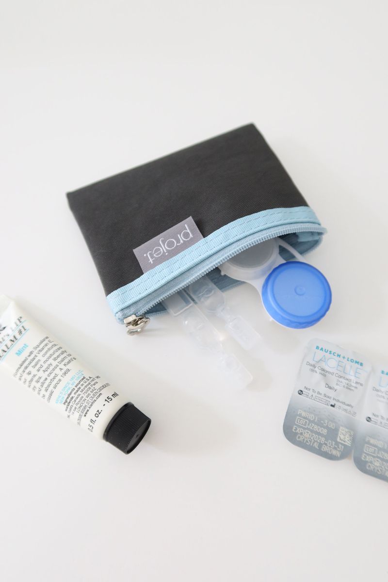 flat card pouch (charcoal)