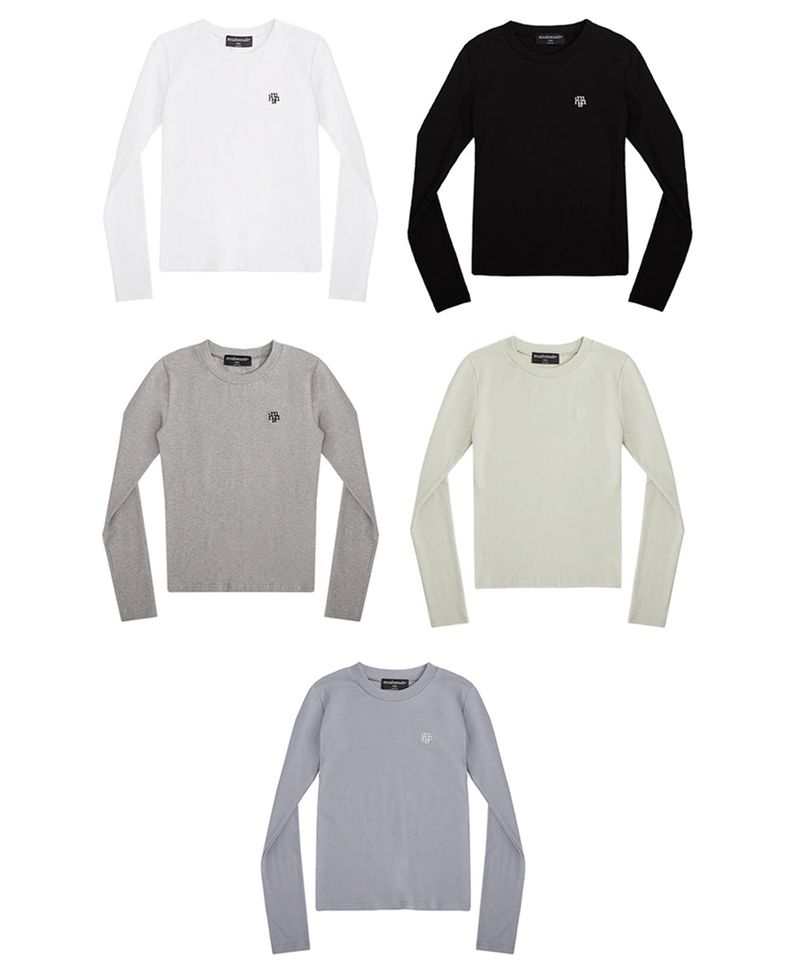 STITCH LOGO SOFT LONG SLEEVE