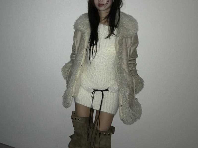 evelyn sopt knit( 2 color)