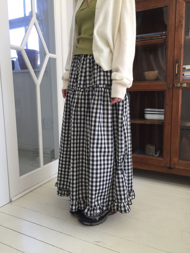 Damien Lowe long skirt (3color)