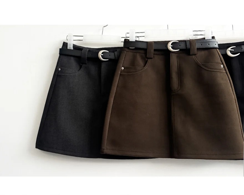 Duff A-line miniskirt