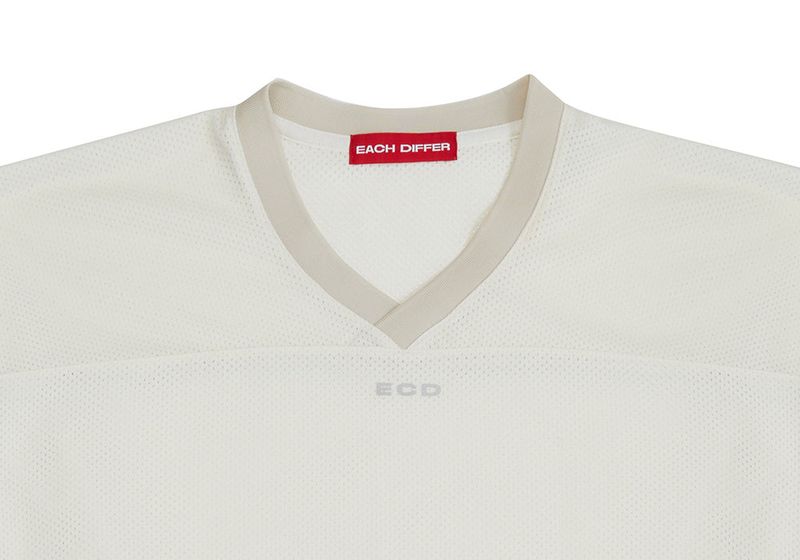 MESH JERSEY T-SHIRT_CREAM