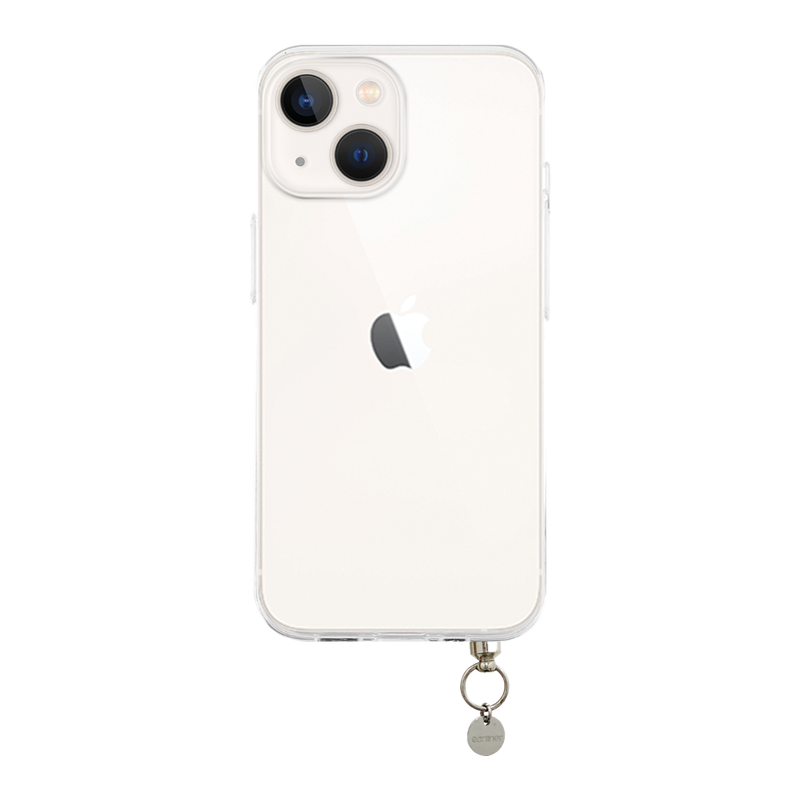 [handmade] logo pendant clear jelly hard case