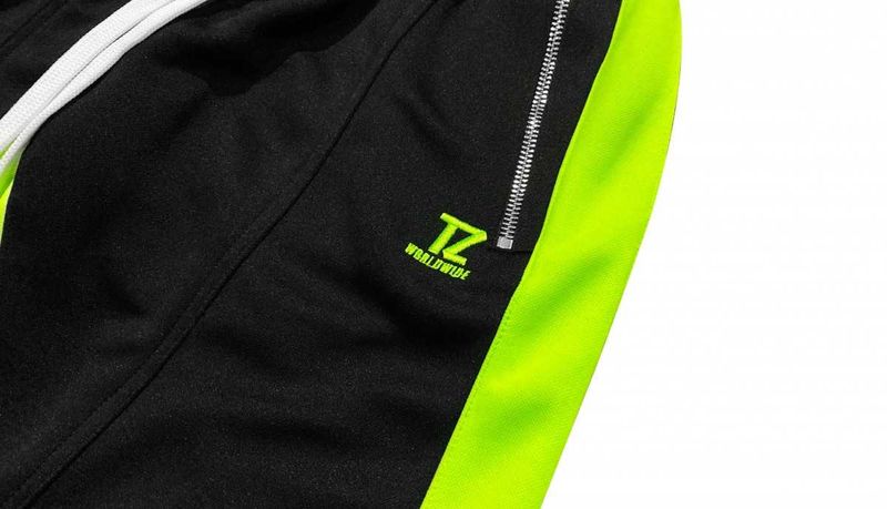 TZ TRACK PANTS Neon (Black/Green)