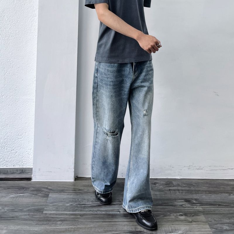 Faded Rift Straight Denim