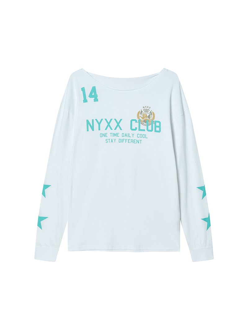 NYXX CLUB L/S WHITE