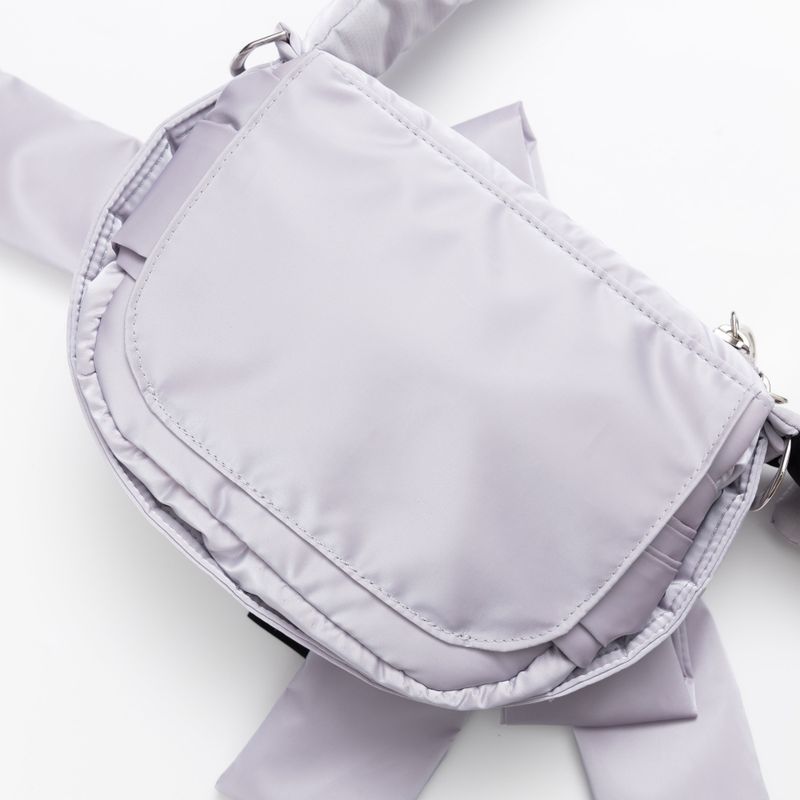 Knotted Micro Padding Bag (Light Purple)