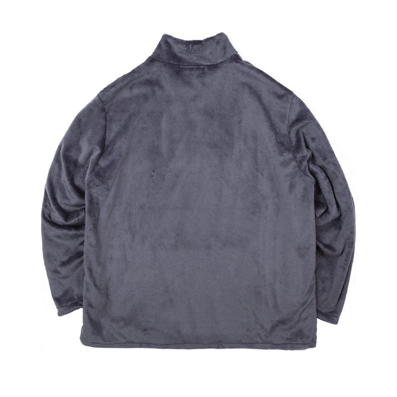 SOFT FLEECE ANORAK gray