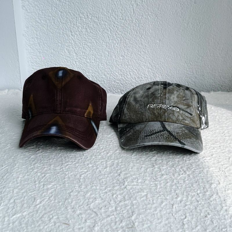 Splatter Camo Washed Cap