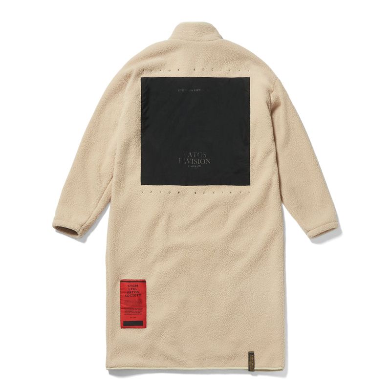 BLEND OVERSIZED FLEECE COAT
