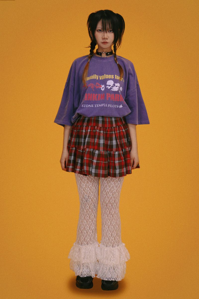 kiki check skirt (2color)