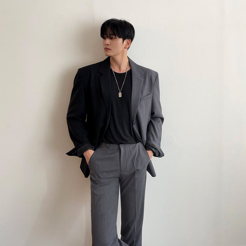 LOOKPINE（ルックパイン）の「コントラストトーンドブレザー（ジャケット/アウター）」