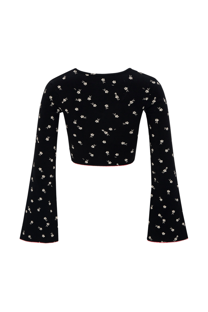 Escape club crop cardigan