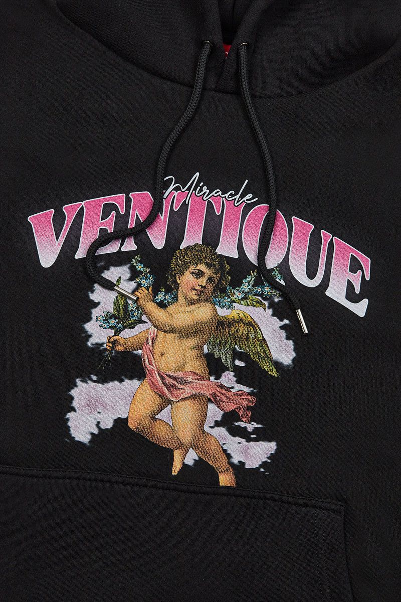 VENTIQUE miracle angel fluff hood 3color
