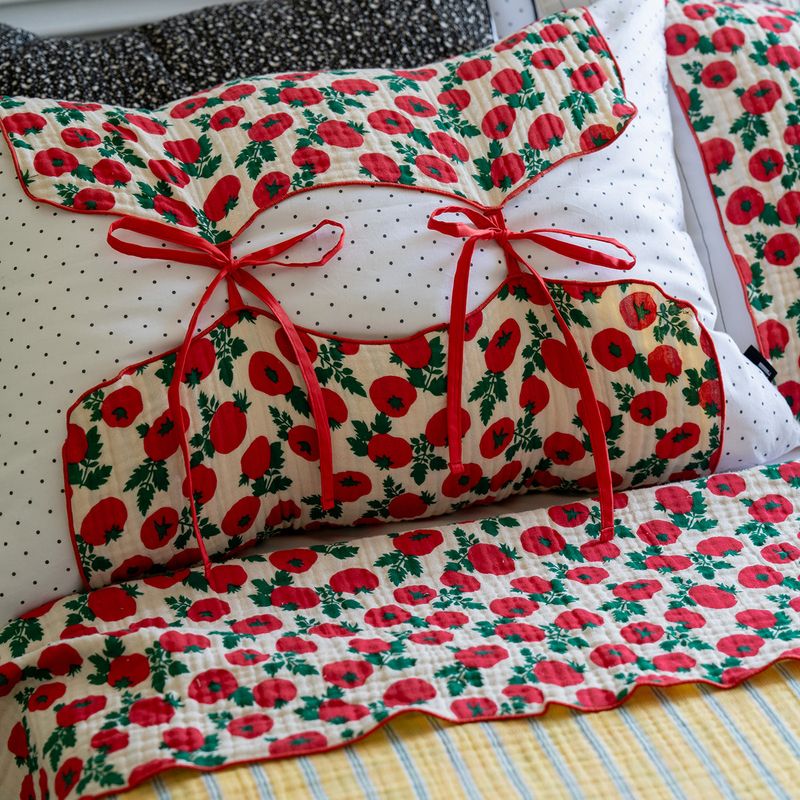 Reversible cotton Summer Blanket - S size