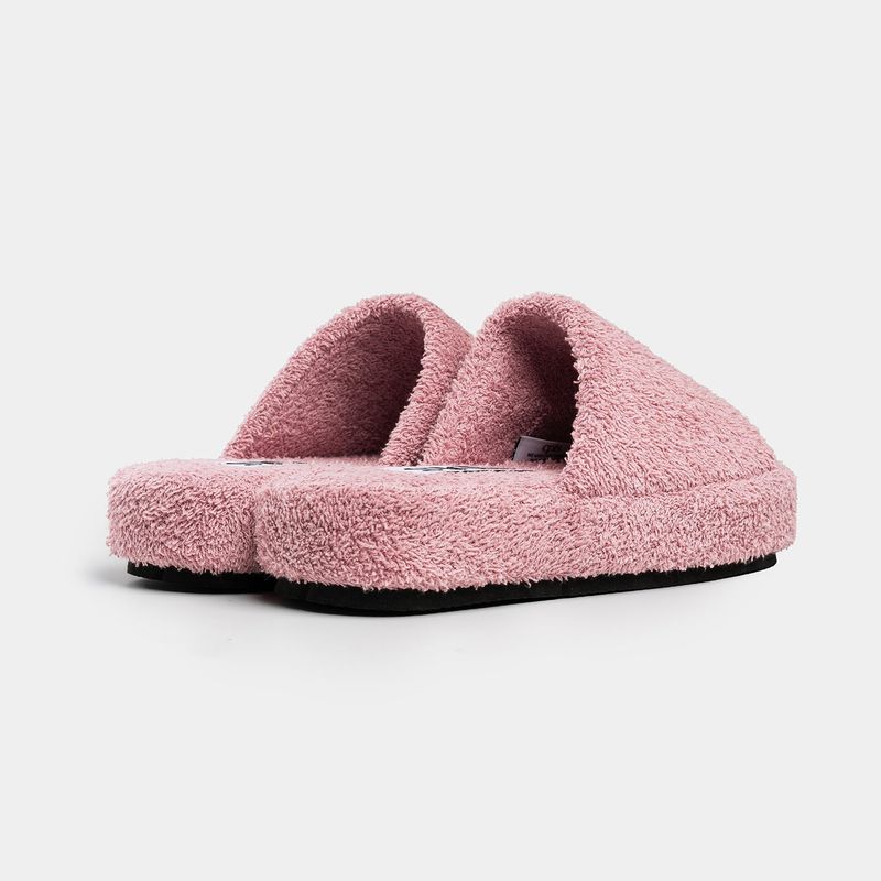 HODGEHOG TOWELING SLIDES_PINK