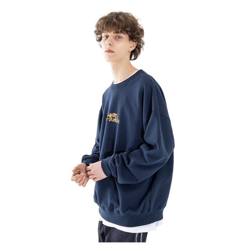 FILLING STATION SWEAT SHIRTS MSHCR003-NV