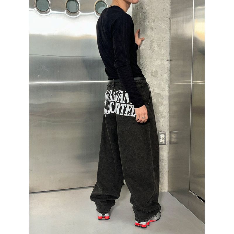 LAURANT（ロラン）の「[Unisex] Back printing balloon wide pants(2color)（Pants）」