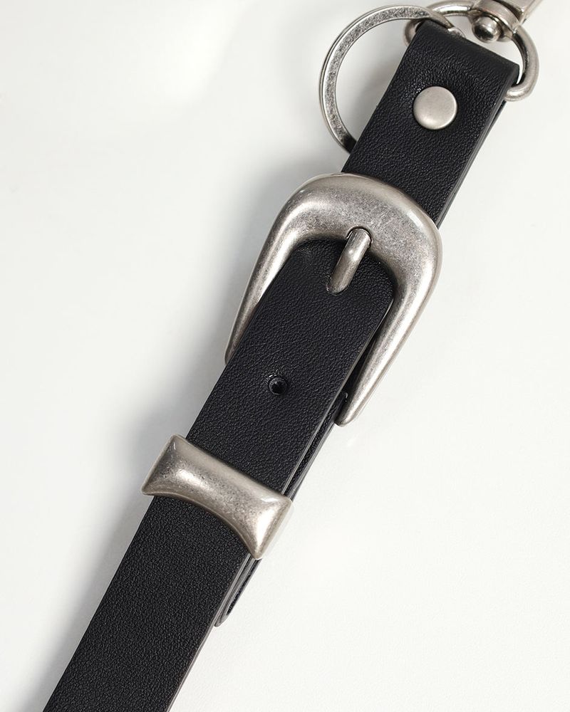 Leather Belt Keyring