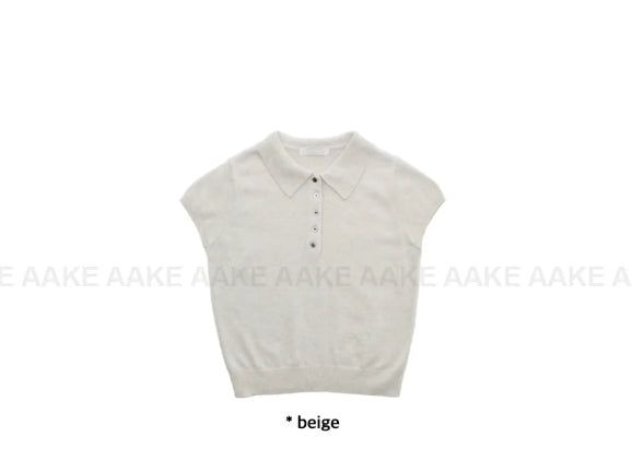 (WOOL) RACCOON COLLAR KNIT