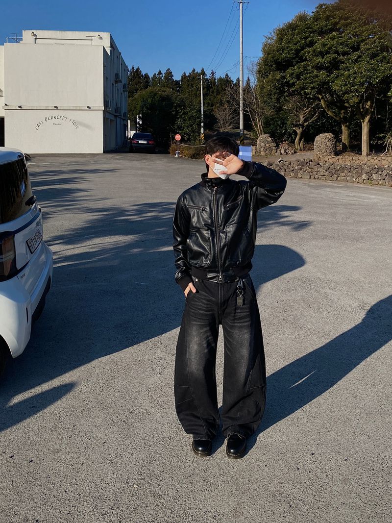 Archive Curved Denim Pants 2C