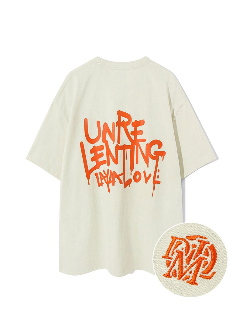 DIAMOND LAYLA（ダイアモンドレイラ）の「アンリレンティンググラフィティ半袖Tシャツ（トップス）」