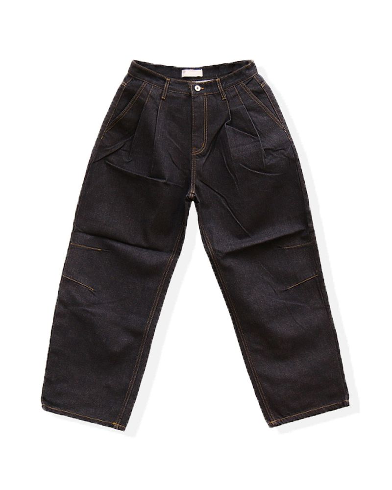 Prime nine wide denim pants