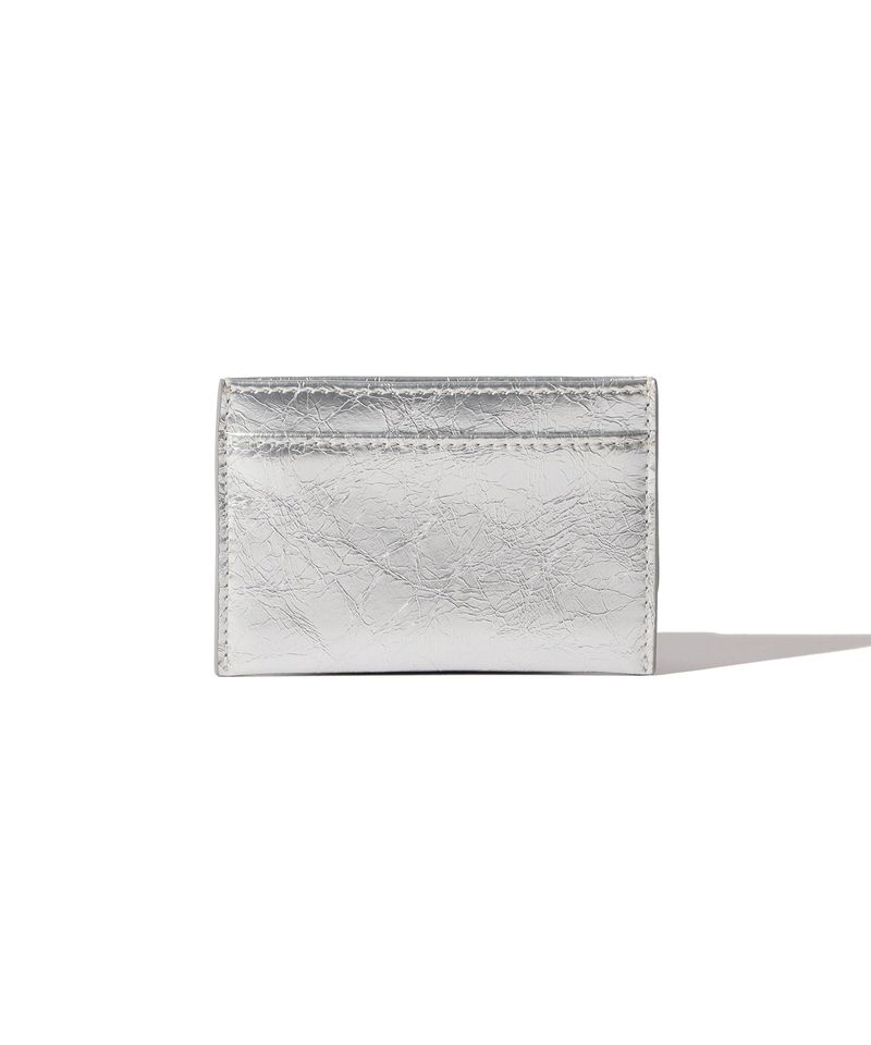 DOT Saddle Slim mini Card Wallets silver