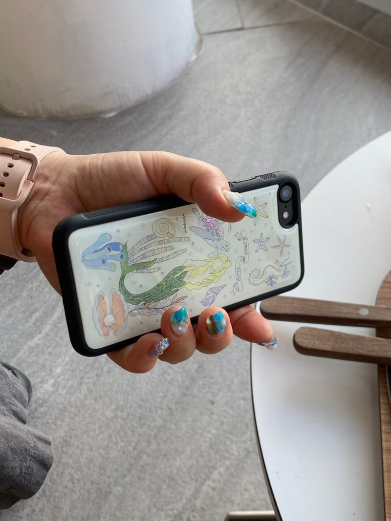 EPOXY BUMPER CASE / MERMAID DIARY COLOR