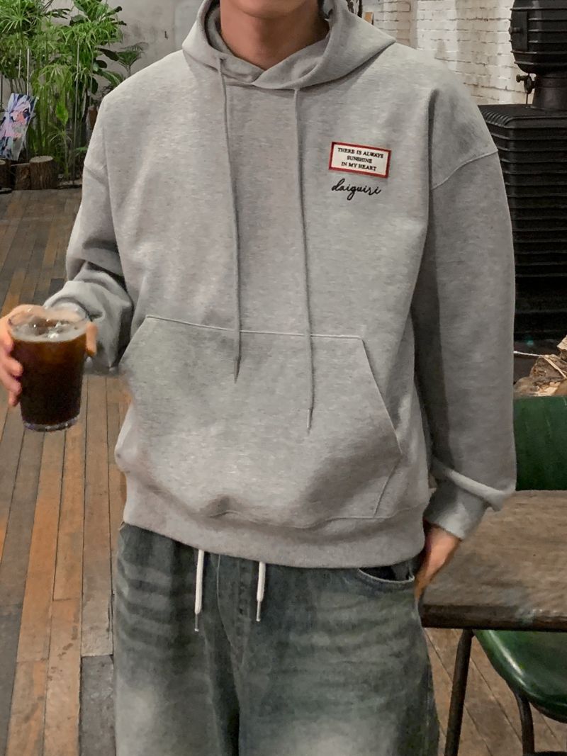 Dale patch embroidered hoodie