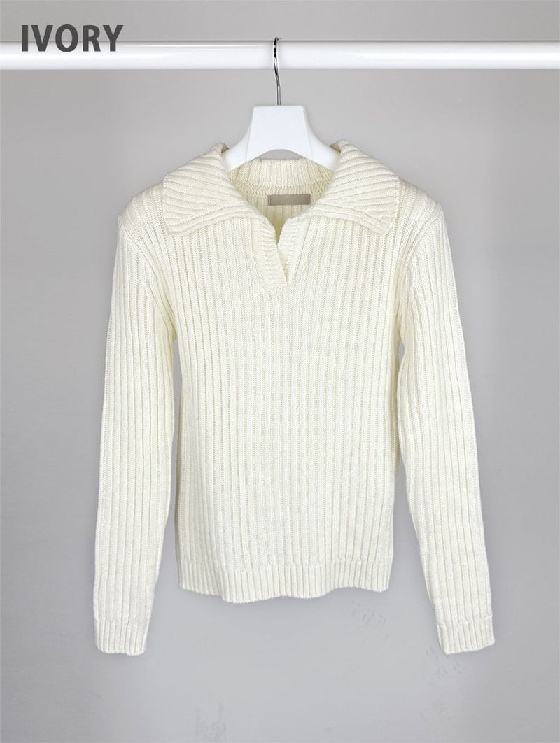 HARRY COLLAR KNIT (4C)