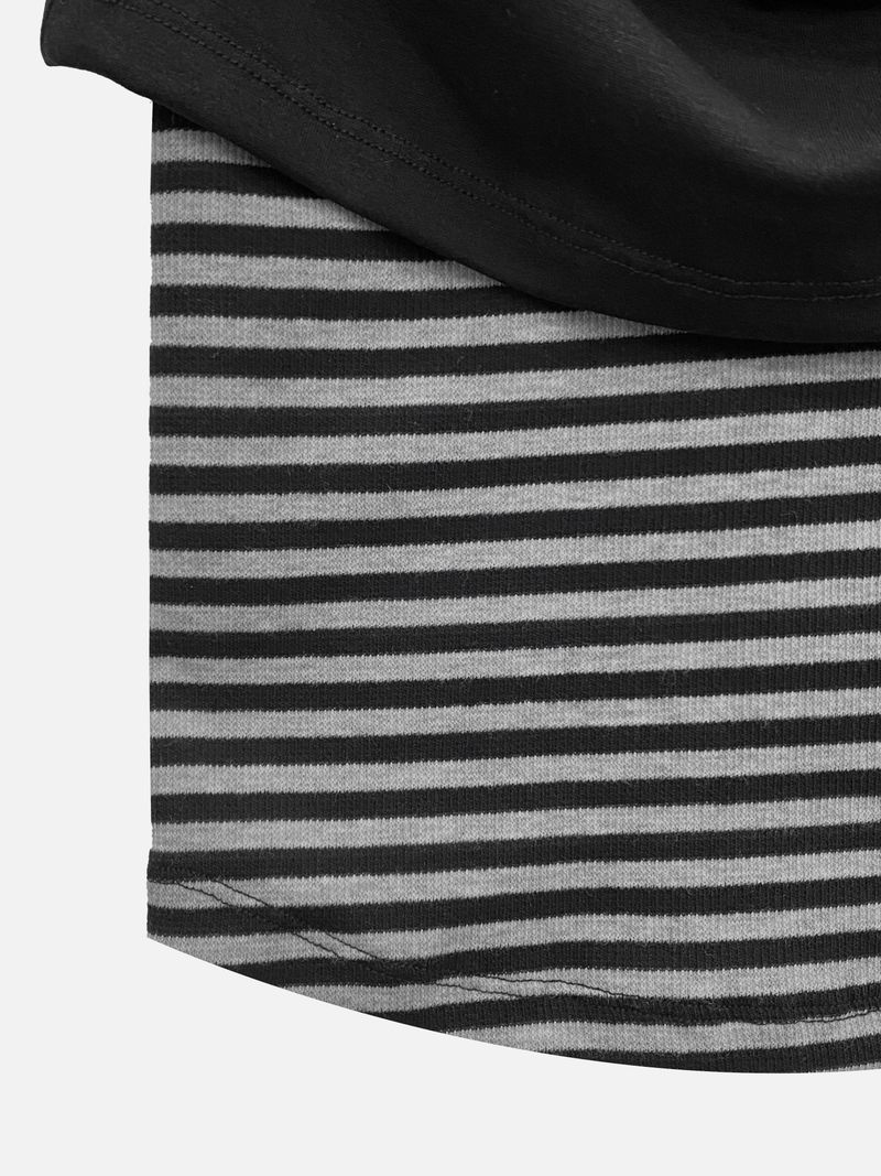 Draped Layered T-Shirt (2c)