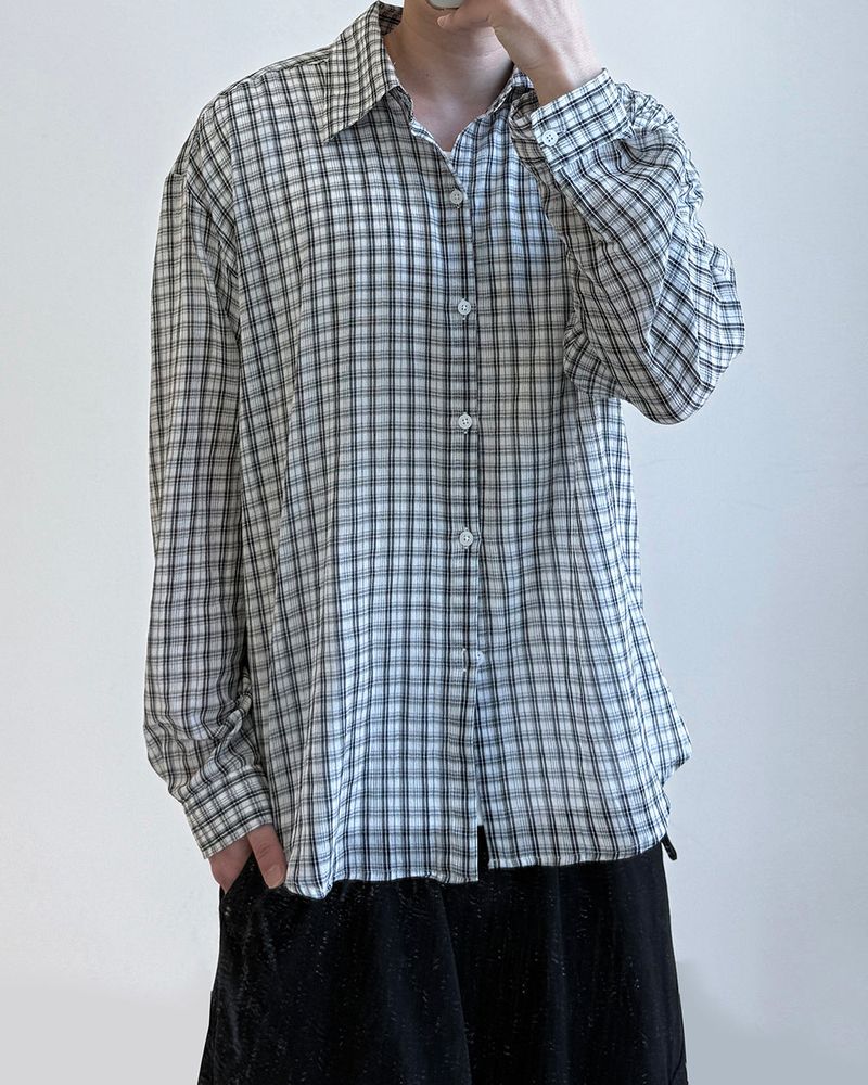 Focus Seersucker Check Shirt