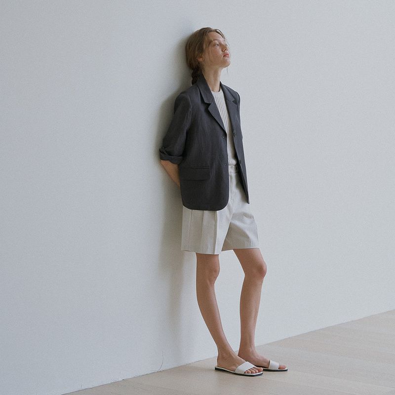 Modern linen jacket