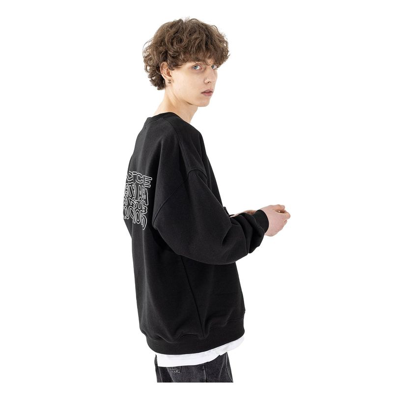 RESTRICTED AREA SWEAT SHIRTS MSHCR002-BK