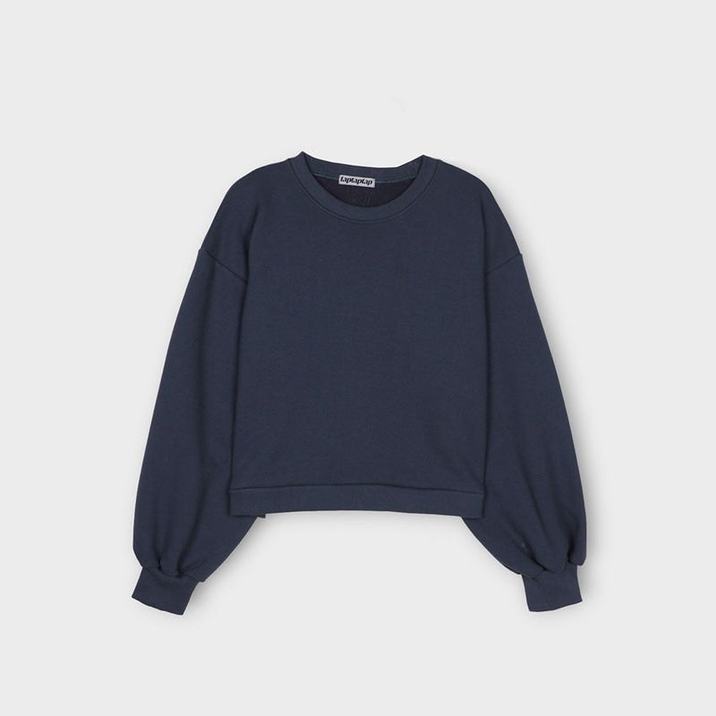 3 TAP デイリークロップスウェットシャツ (5color)