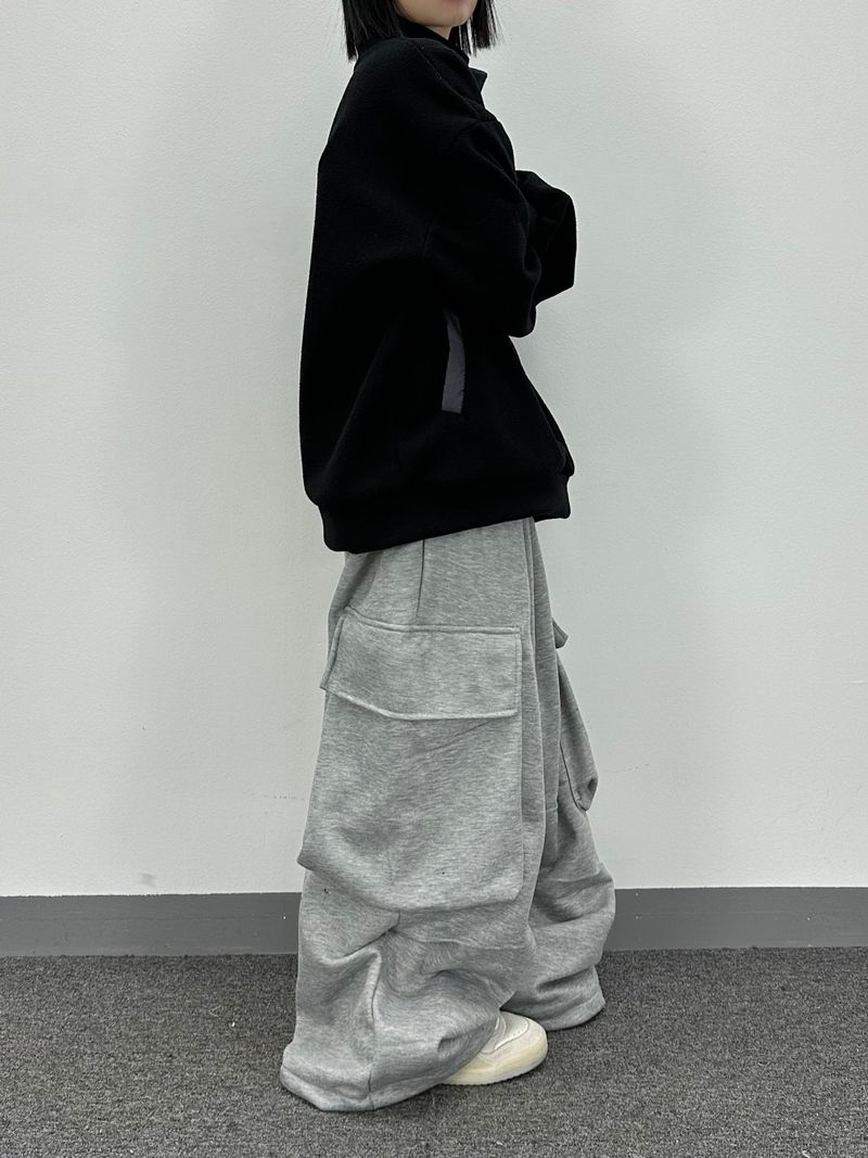  Big wide fleece pants