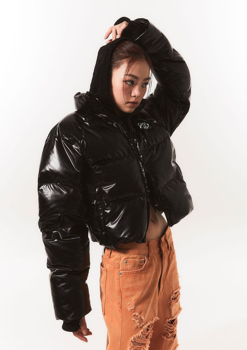 high beam puffer jk - black