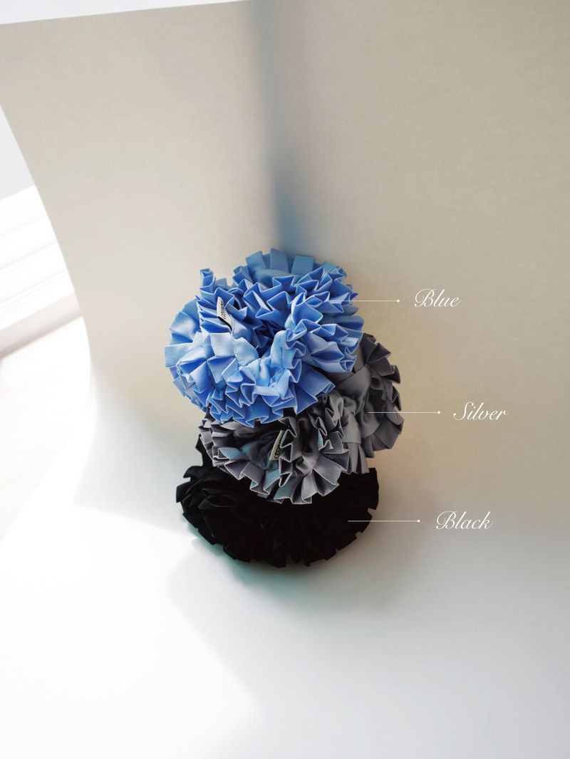 Cosymosy Ruffle Scrunchie - 3 Color