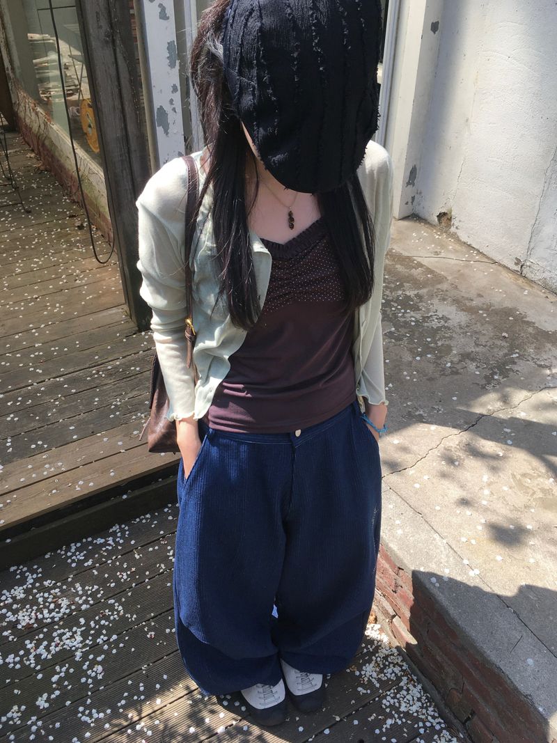 ice button cardigan