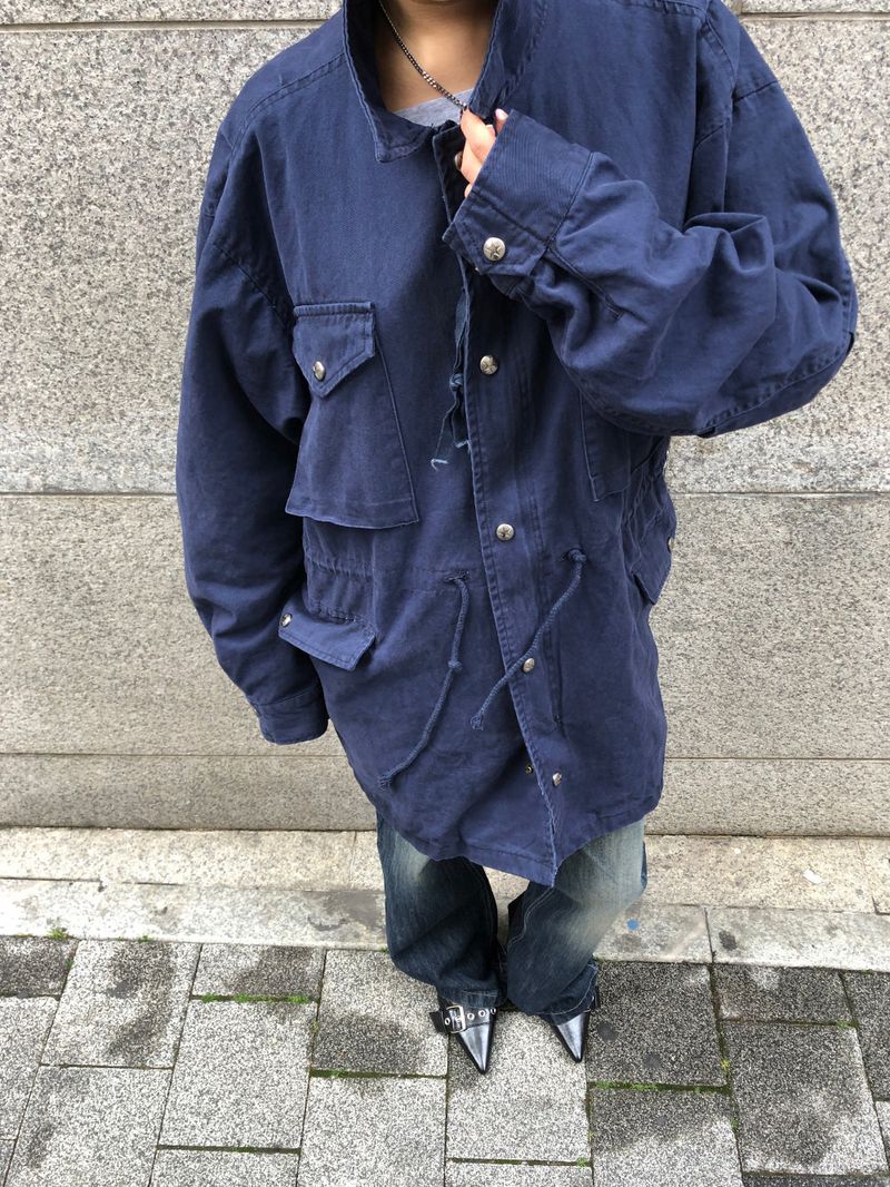 STAR BUTTON FIELD JACKET