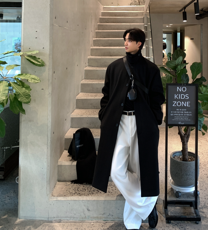 First Balmacan Overfit Robe Long Coat