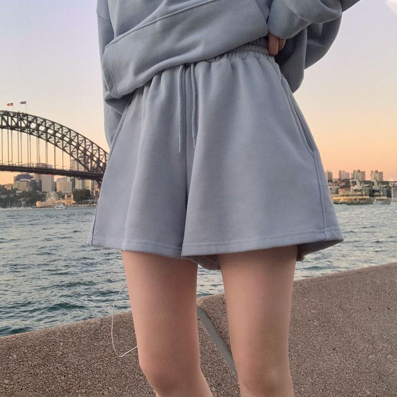 [BELLIDE MADE] Kangaroo Sweat + Shorts Setup