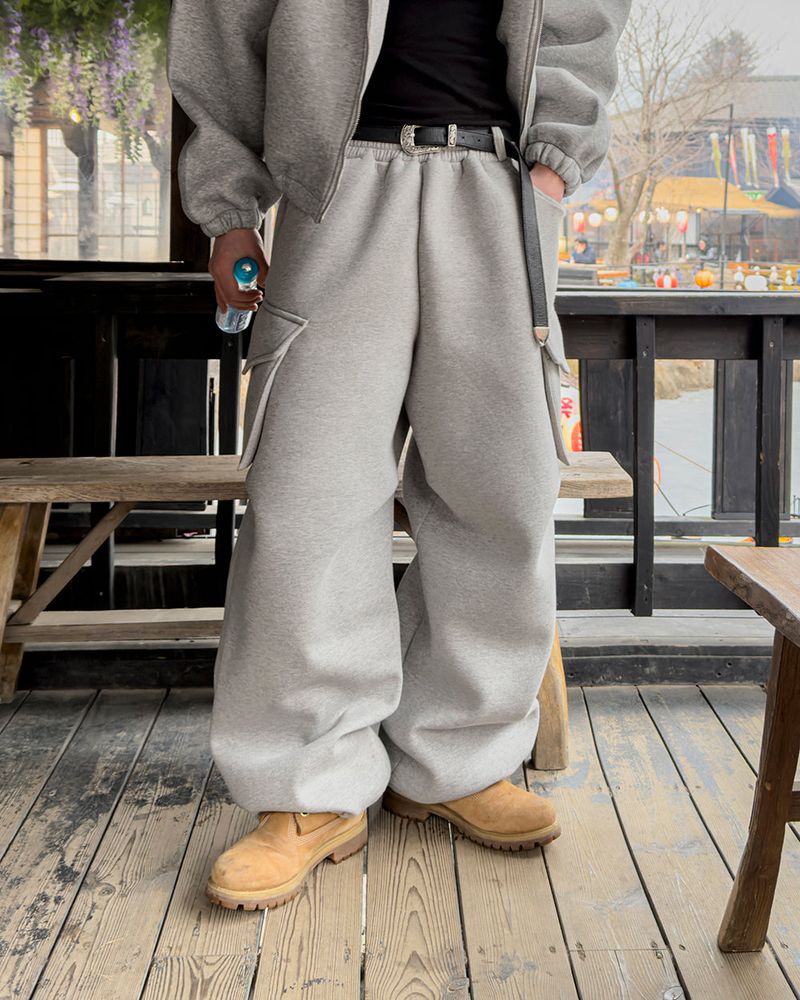 Neo Bonded Cargo Belt Sweat Pants