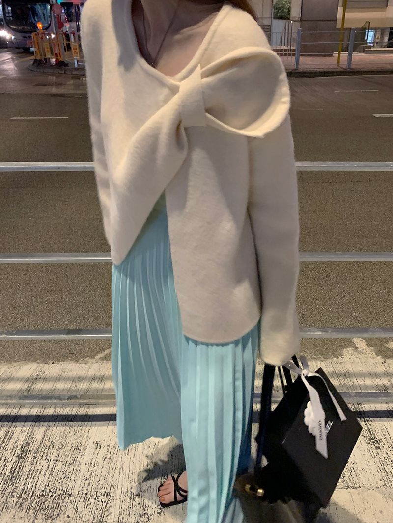 [MADE] LOVE MORE PINTUCK LONG SKIRT