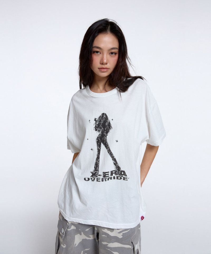 X-ERA OVERRIDE TEE / IVORY
