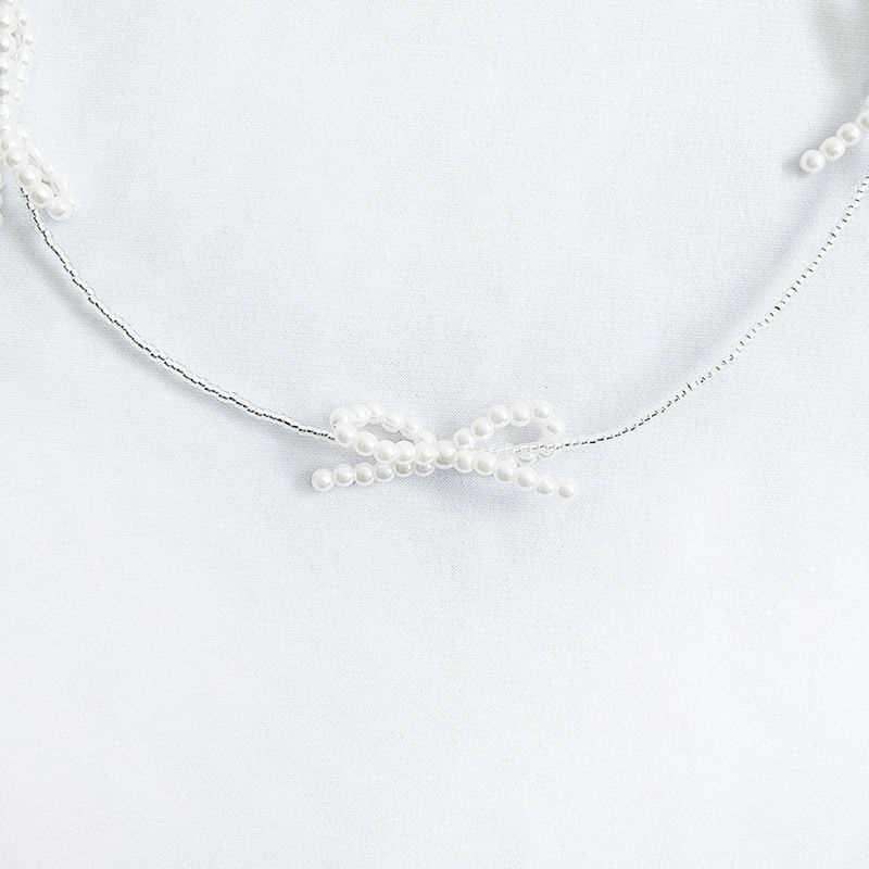 LaLuna Ribbon Bead Necklace